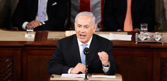 בנימין נתניהו בקונגרס / צלם: רויטרס